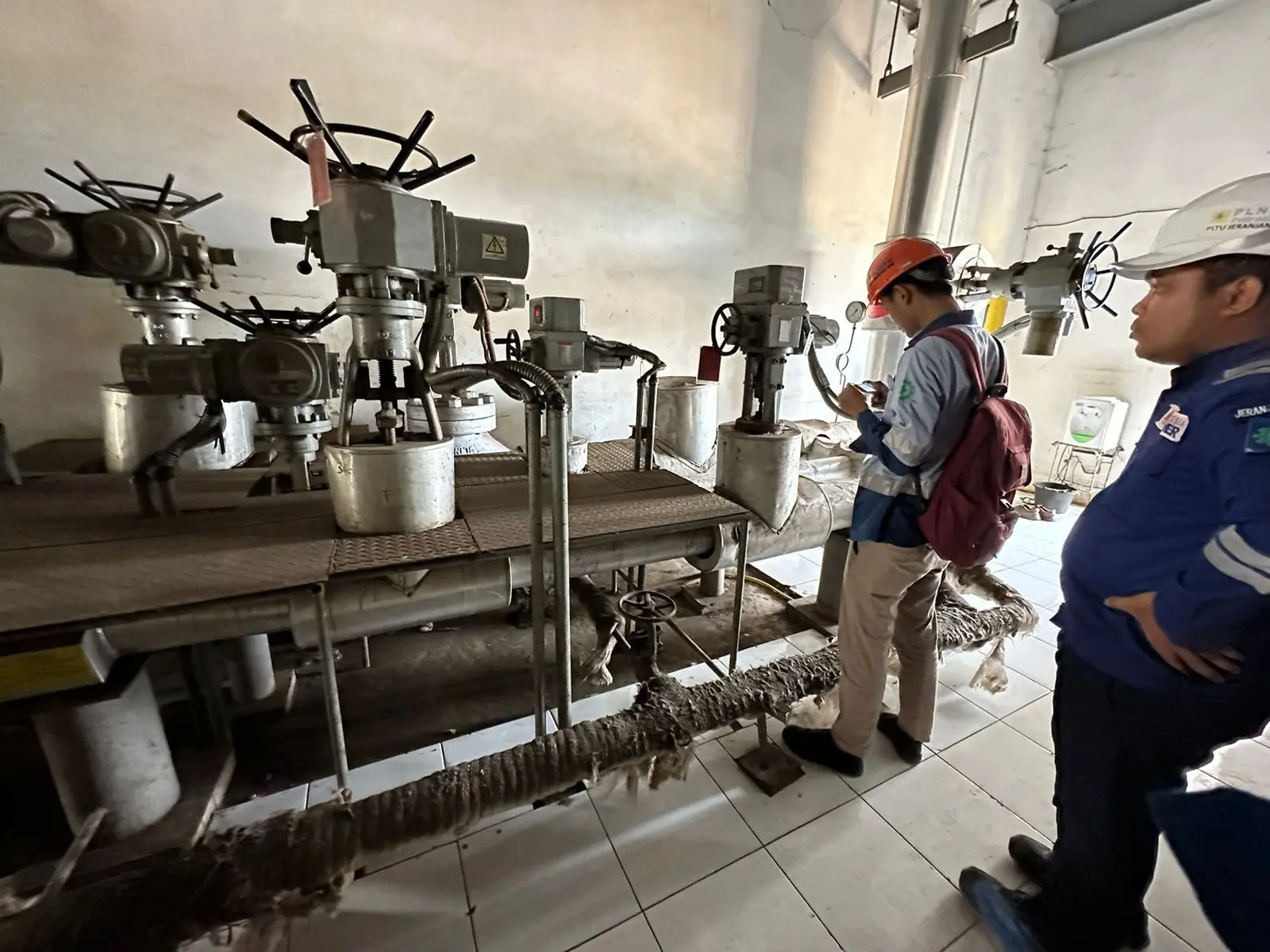 Inspeksi & preventive maintenance aktuator AUMA di PT PLN Indonesia Power Jeranjang, Lombok Barat