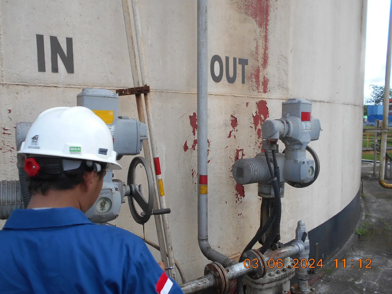 Teknisi TSI installation & commissioning mov auma di Integrated Terminal Pontianak