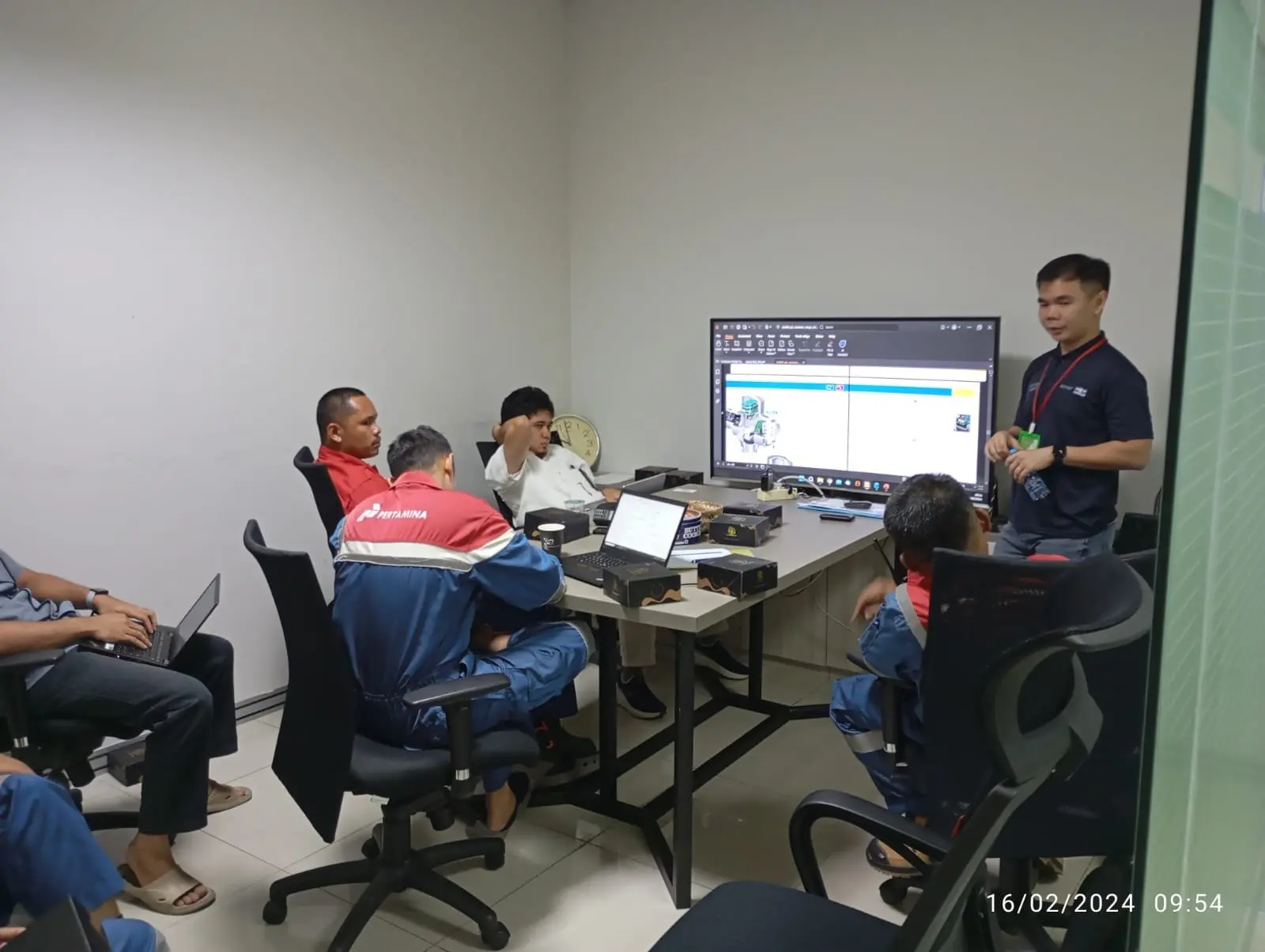 Training operasi & maintenance AUMA di PT Pertamina RU Dumai