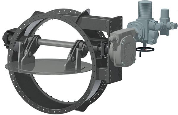 Model 3D offset disk damper BACHMANN
