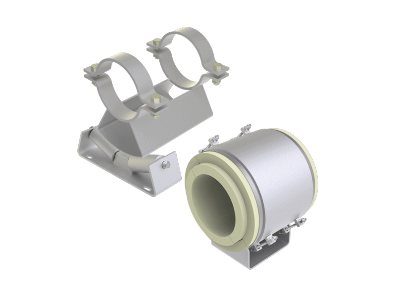 LISEGA roller bearings dan pipe saddles