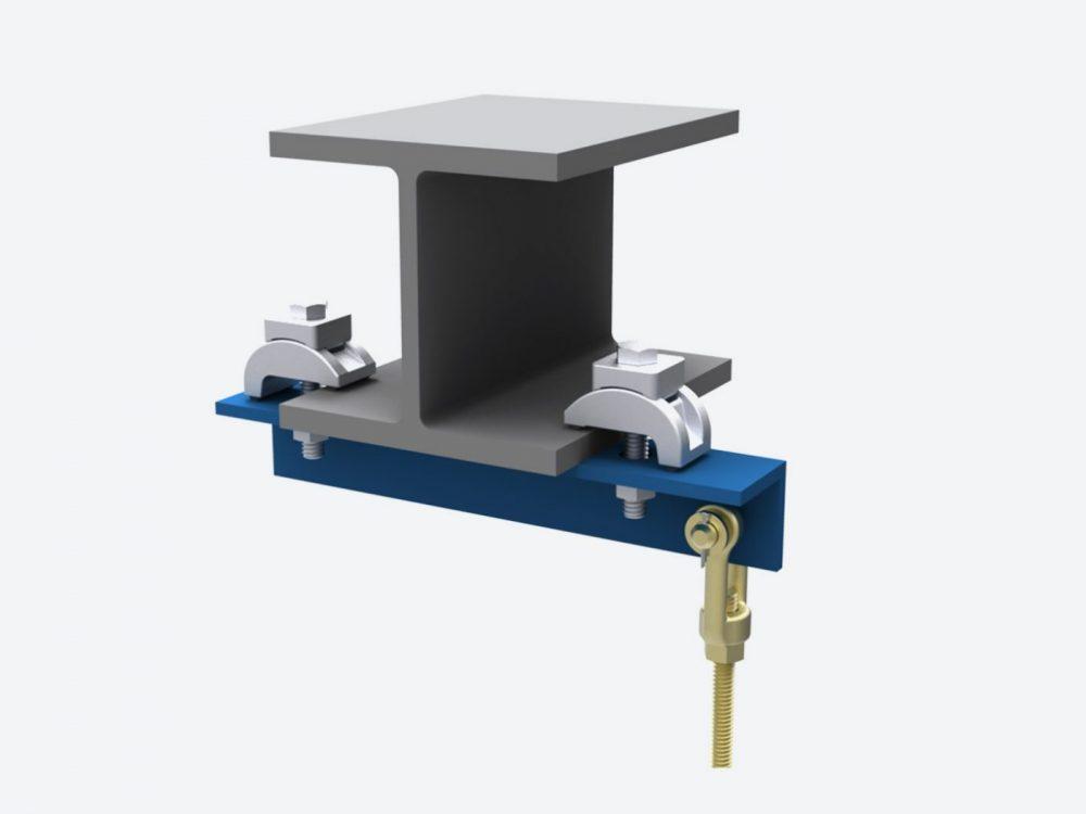 Cantilever dengan clamping brackets type 76