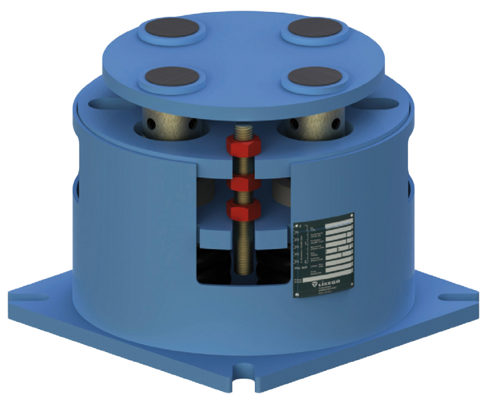 LISEGA heavy-duty spring support type 28