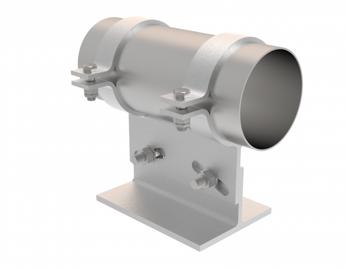 LISEGA height-adjustable pipe support
