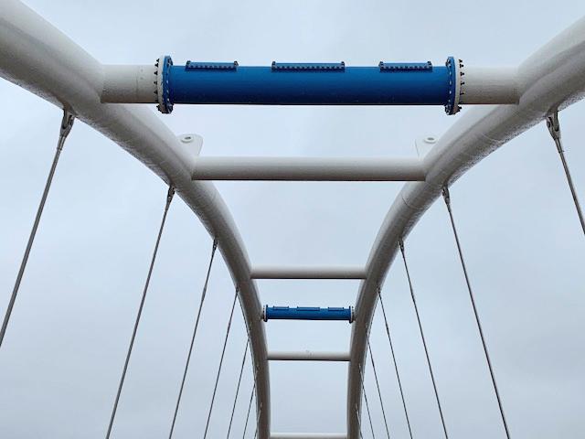 Tuned mass damper VICODA pada jembatan pejalan kaki