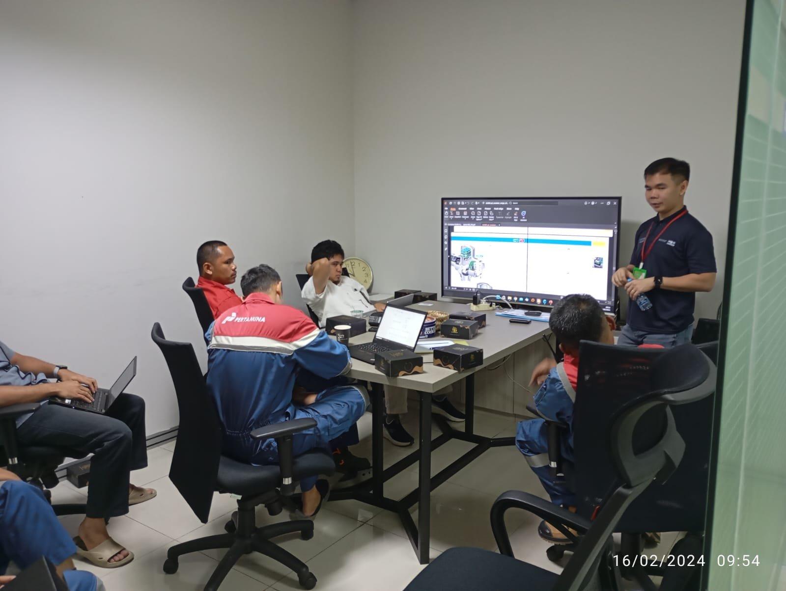 Training operasi & maintenance AUMA di PT Pertamina RU Dumai