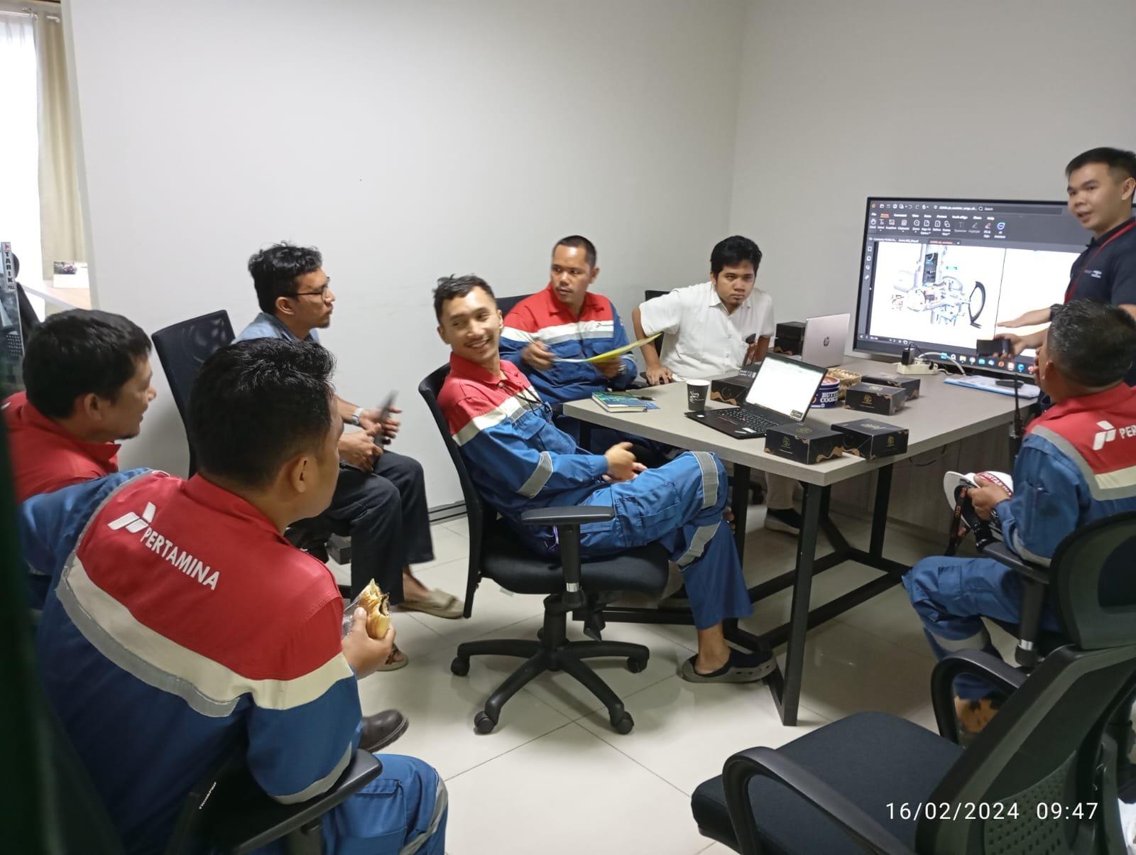 Training AUMA di PT Pertamina RU Dumai