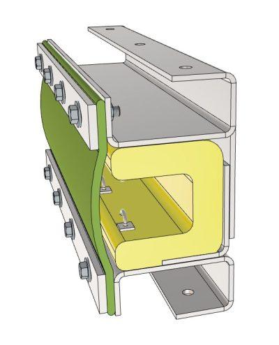 Expansion joint non-metalik BACHMANN model AF captive liner