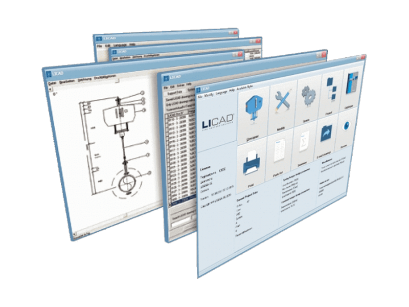 LISEGA LICAD Software