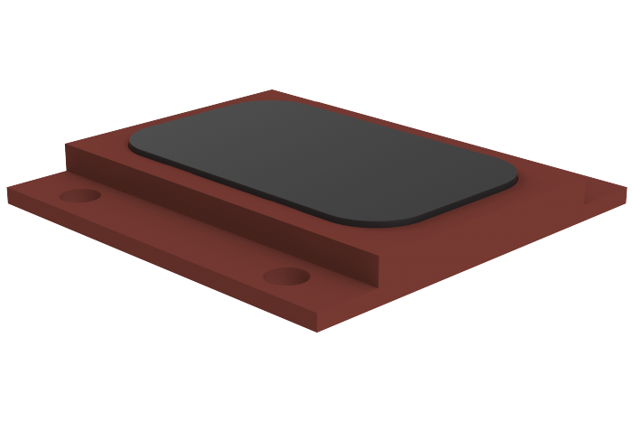 LISEGA slide plate for bolting type 70