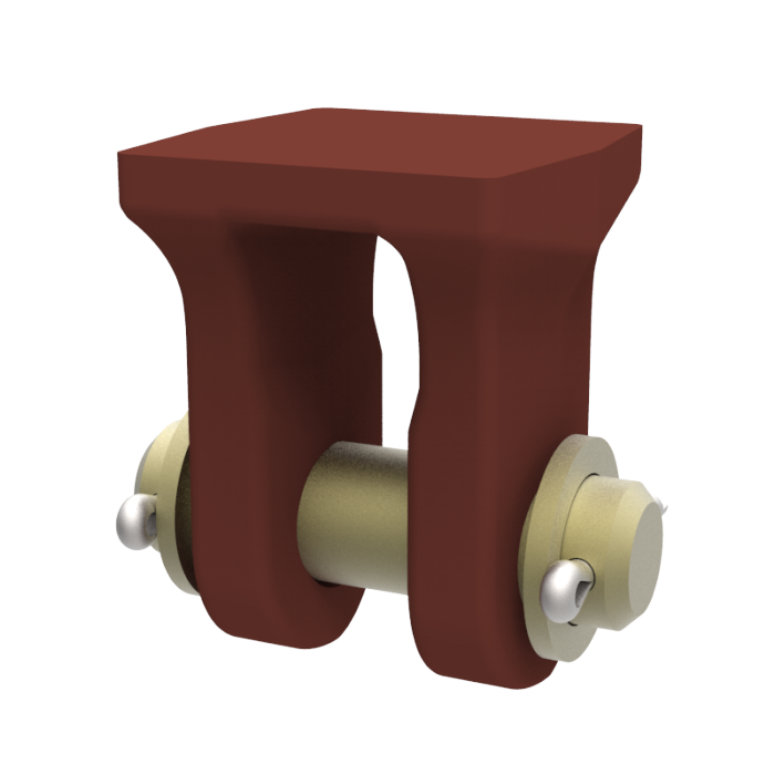 LISEGA weld-on clevis type 73